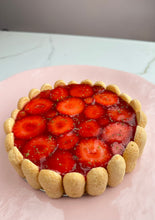 Load image into Gallery viewer, In person class - strawberry verbena charlotte - 10/1