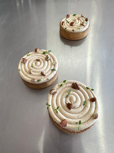 In person class - spiced kūmara and passionfruit tart - 4/5