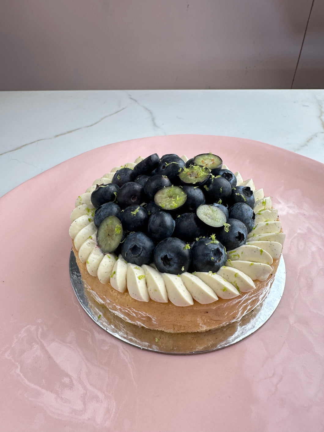 In person class - blueberry yuzu chiffon - 31/1